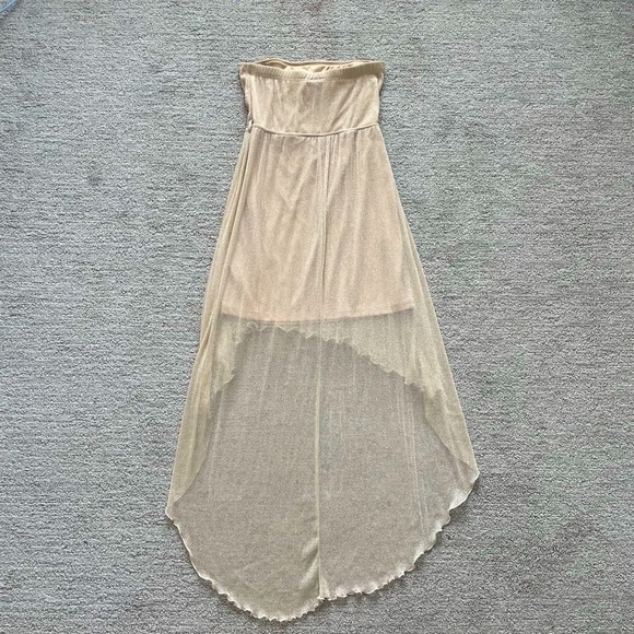 Rue 21 Women’s Sheer Glitter Boho Festival Dress Spring Summer Lightweight Party - Picture 2 of 3